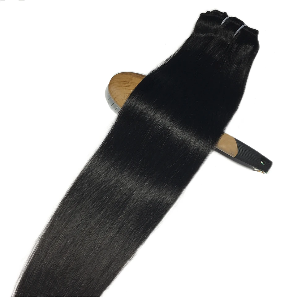 Clip In Hair Extensions Brazilian Straight - Image 21