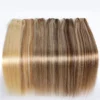 100% Human Hair Weaves Straight European Remy Human Hair Extensions