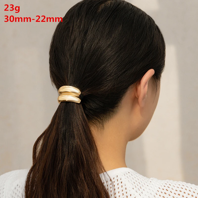 U-shaped alloy ponytail headband - Image 15