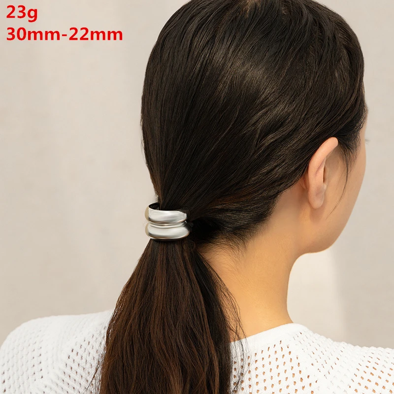 U-shaped alloy ponytail headband - Image 16