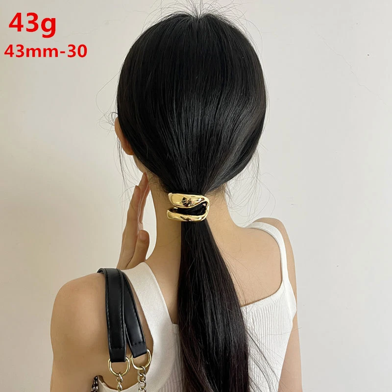 U-shaped alloy ponytail headband - Image 4