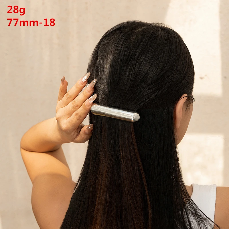 U-shaped alloy ponytail headband - Image 11