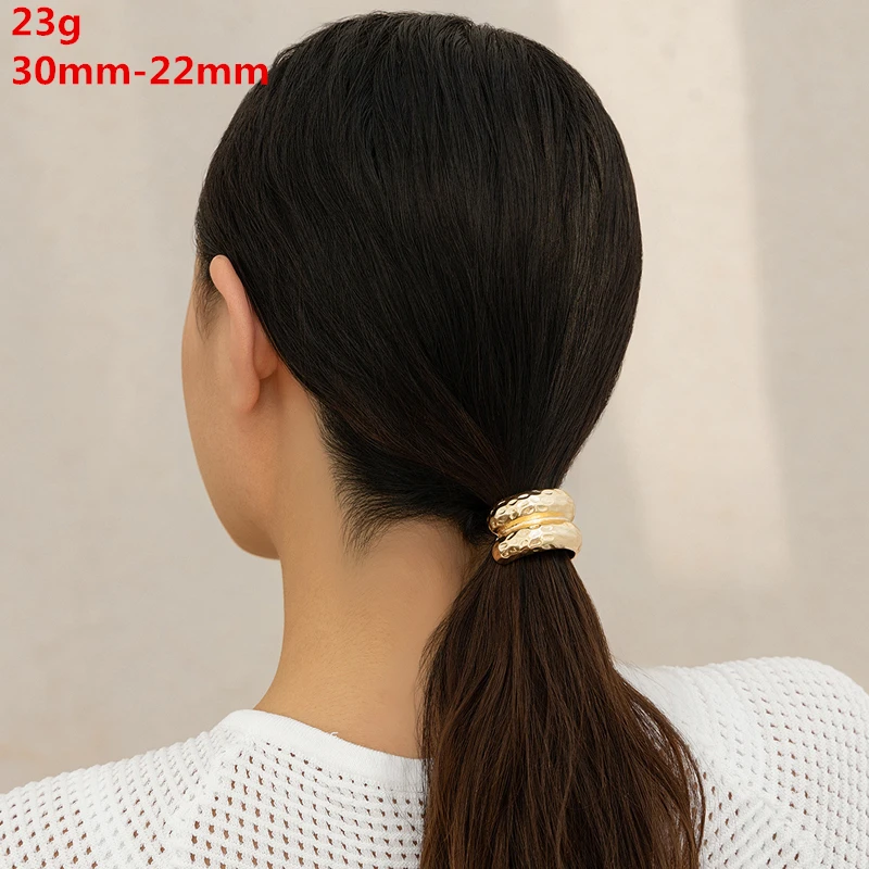 U-shaped alloy ponytail headband - Image 19