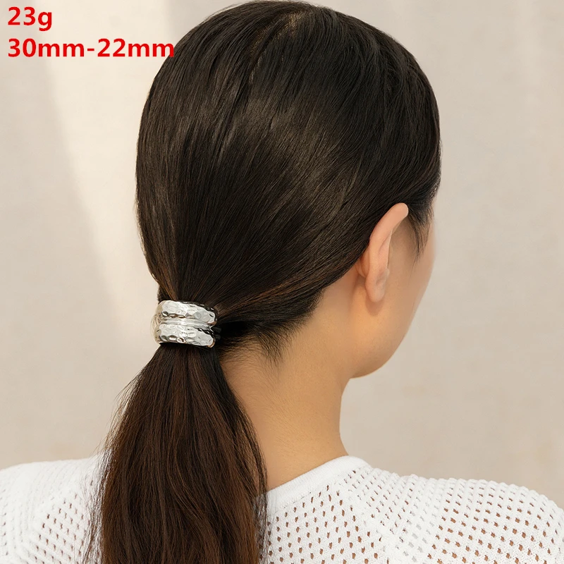 U-shaped alloy ponytail headband - Image 3