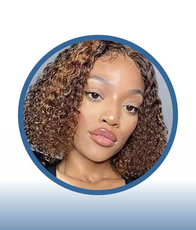 Deepwave Highlighted Brazilian Wig