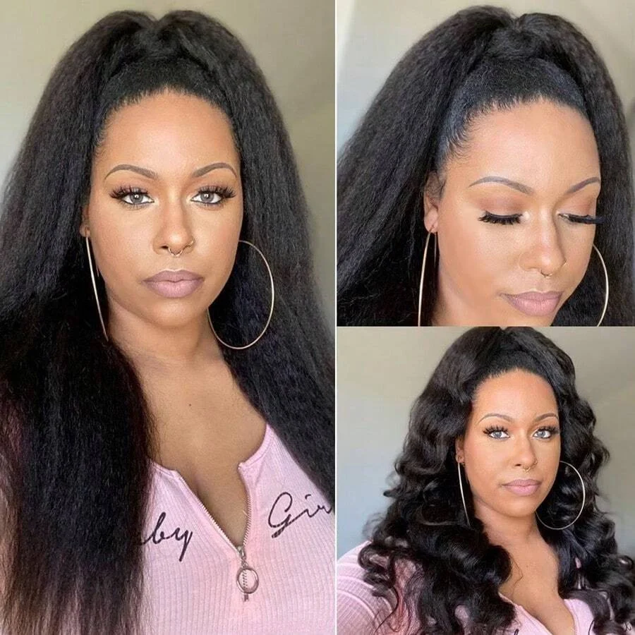 Yaki Straight Lace Front Wig - Image 7