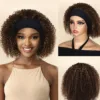 Ombre Curly Headband Bob Wig
