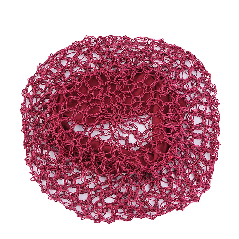 Black Wide Band Wig Cap - Image 19